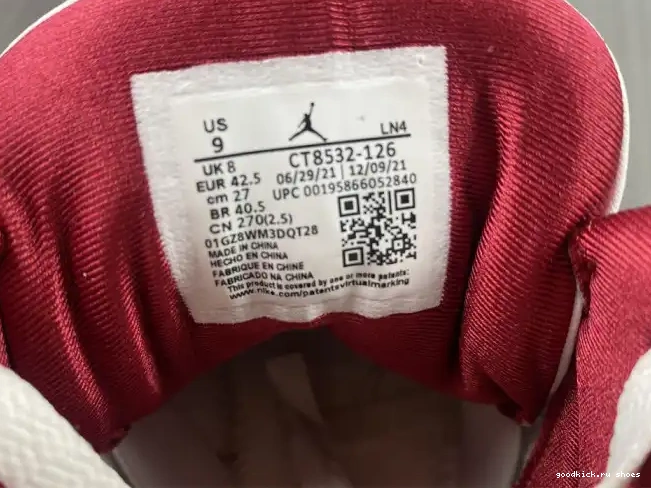 80% Off Sale Jordan 3 Red Cardinal Retro CT8532-126 0601